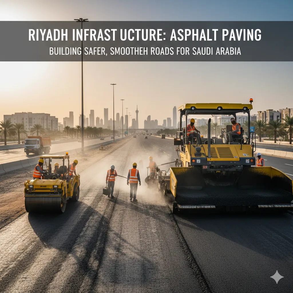 Asphalt Paving Contractors in Riyadh